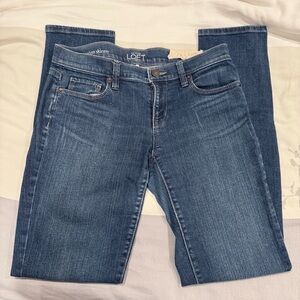 Loft Modern Skinny Dark Wash Jeans size 27/4